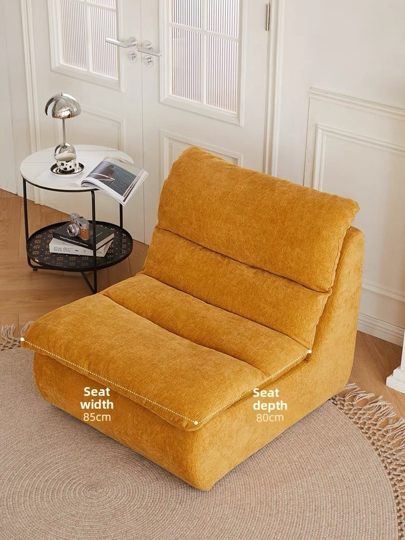 Small apartment balcony, living room armchair, study, bedroom casual fabric compression sofa MMC02