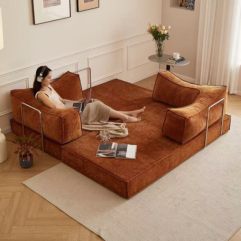 Pudding Retro Style modular compression sofa NC320