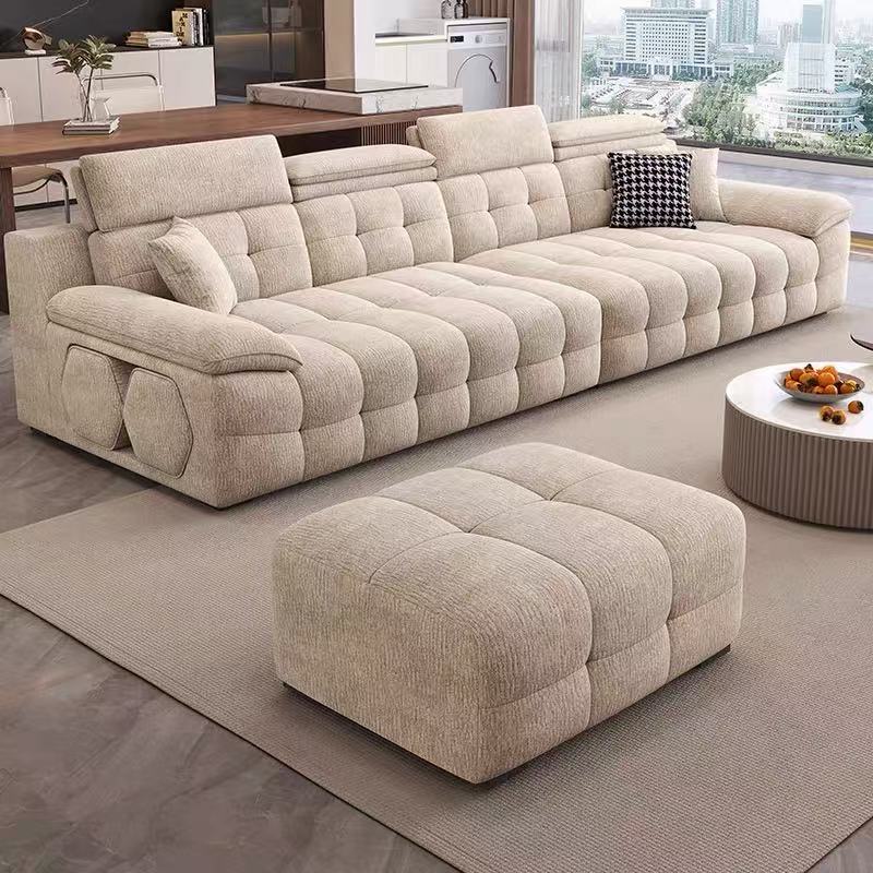 Fabric sofa, ottoman, living room shoe changing seat NC-99