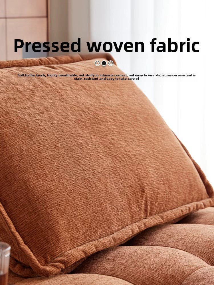 Tofu block fabric sofa, flexible combination compression sofa for small living rooms NC471